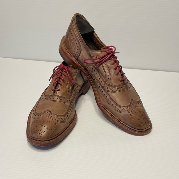 Allen Edmonds Other - Allen Edmonds Neumok Wingtip Oxford Shoes w/ Shoe Trees & Dust Bags – Size 10.5